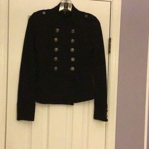 Express double breast long sleeve jacket